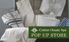 ファッションブランド「コットンハウス アヤ」 POP UP STORE